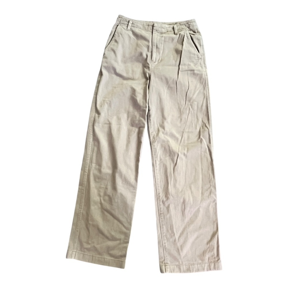 Gap Women’s Size 6 TALL wide leg Loose Khaki Pants